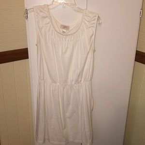Loft white dress